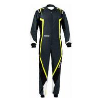 Racer jumpsuit Sparco Kerb Sort (Størrelse M)