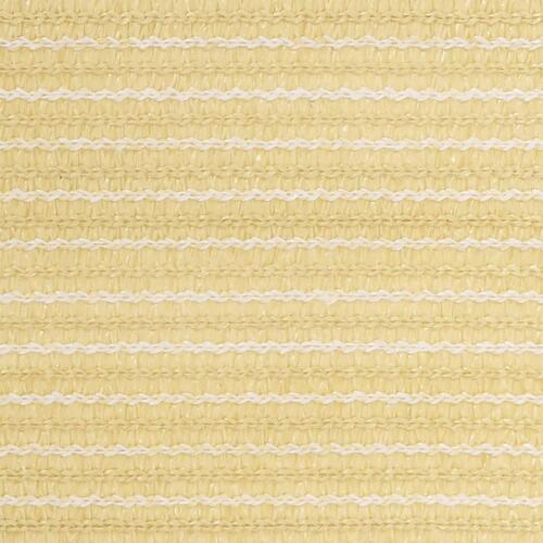 Telttæppe 200x200 cm beige