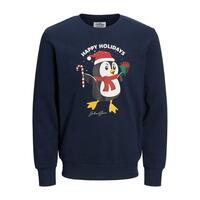 Sweaters uden Hætte til Mænd Jack & Jones 23144 Marineblå XL