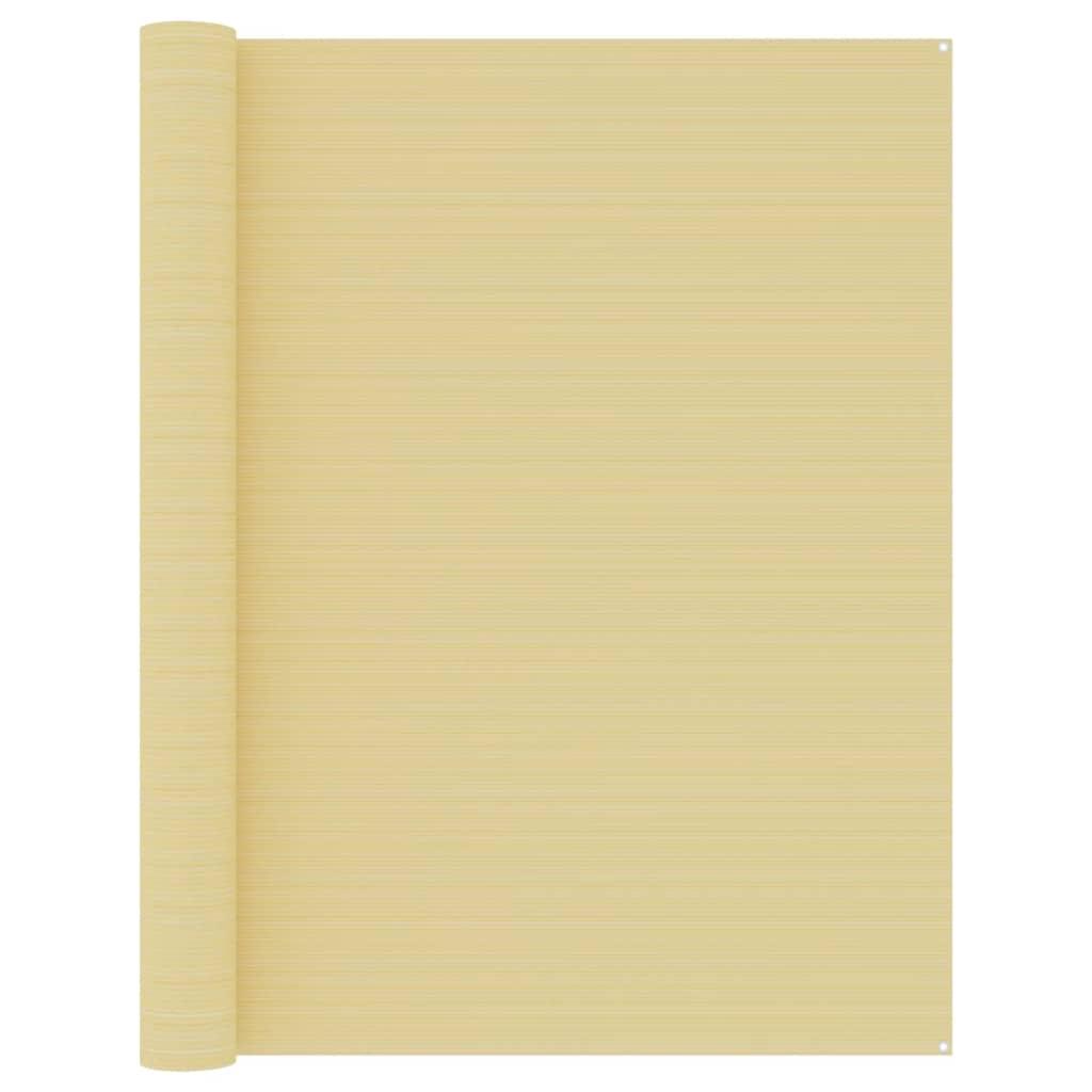 Telttæppe 250x300 cm beige