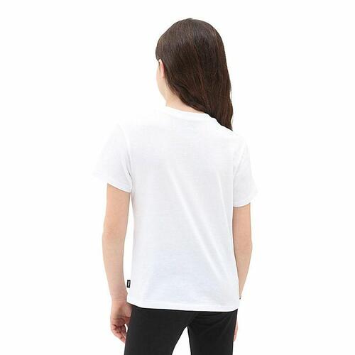 Børne Kortærmet T-shirt Vans Sunlit Crew Hvid S