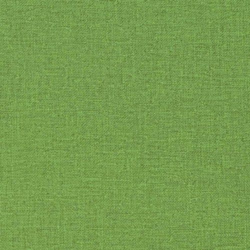 Stolehynder med lav ryg 6 stk. 100x50x4 cm stof grøn