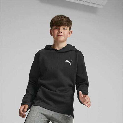 Unisex Hættetrøje Puma Evostripe Youth Sort 11-12 år
