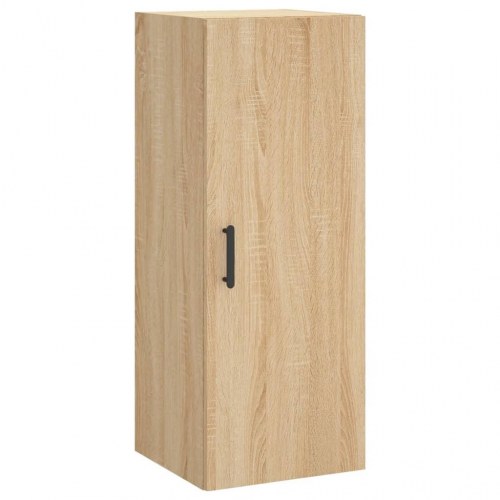 Skab 34,5x34x180 cm konstrueret træ sonoma-eg