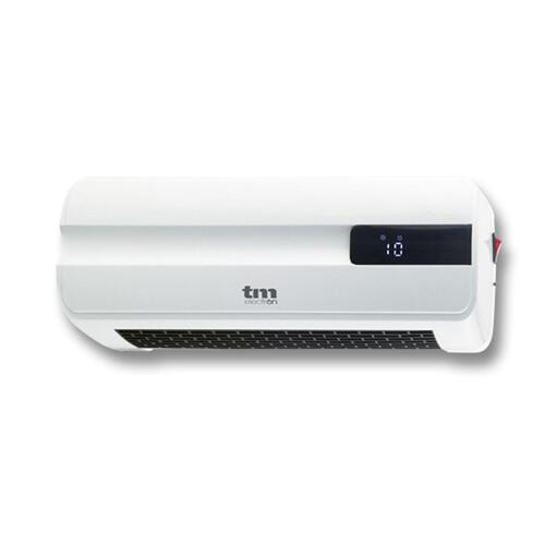 Varmeapparat TM Electron Elektrisk Væg Hvid/Sort 2000 W