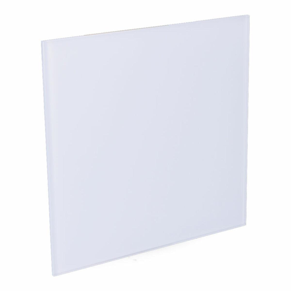 EDM Dæksel til luftventil 08417/08413 - 17,5 x 17,5 cm, hvid