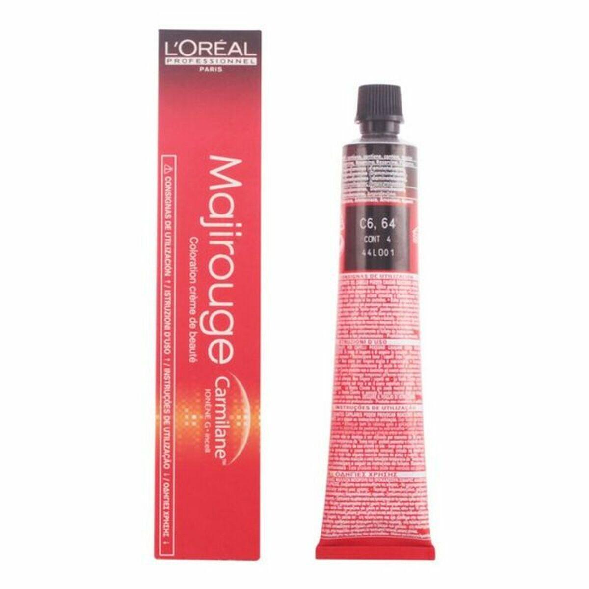 Permanent Farve Majirouge Carmilane L'Oreal Expert Professionnel 4.16 - 50 ml