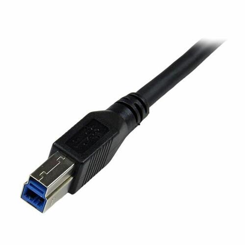 USB-kabel til micro USB Startech USB3SAB1MRA Sort 1 m