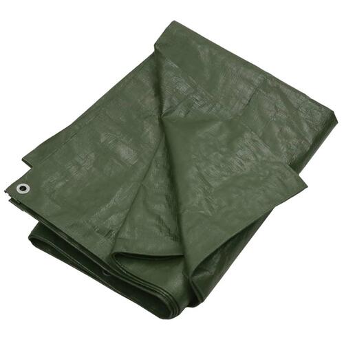 Presenning 8x8 m 180 g/m² HDPE grøn