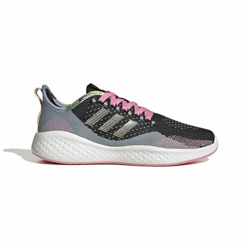 Løbesko til voksne Adidas Fluidflow Sort Grå 39 1/3