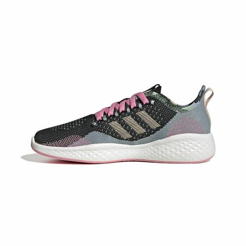 Løbesko til voksne Adidas Fluidflow Sort Grå 39 1/3
