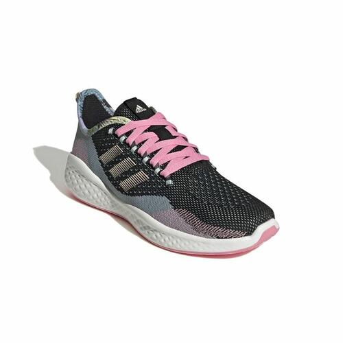 Løbesko til voksne Adidas Fluidflow Sort Grå 39 1/3