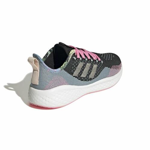 Løbesko til voksne Adidas Fluidflow Sort Grå 39 1/3