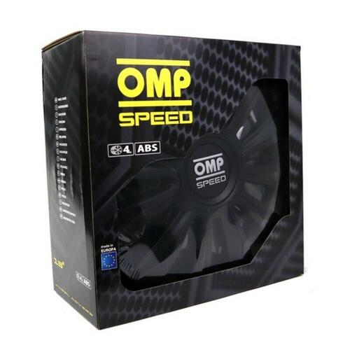 Hjulkapsel OMP Magnum Speed Sort 16" (4 uds)