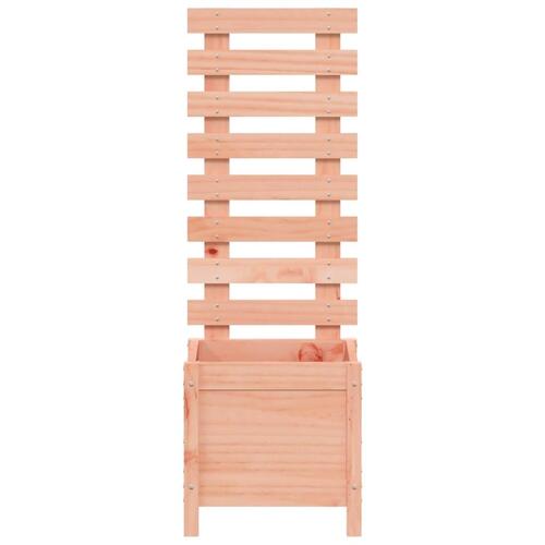 Plantekasse med stativ 39x39,5x114 cm massivt douglasgran