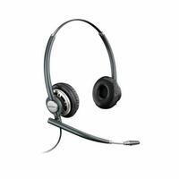 Hovedtelefoner med mikrofon Poly HW720 Sort