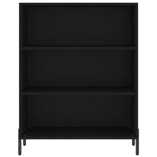 Skab 69,5x32,5x90 cm konstrueret træ sort