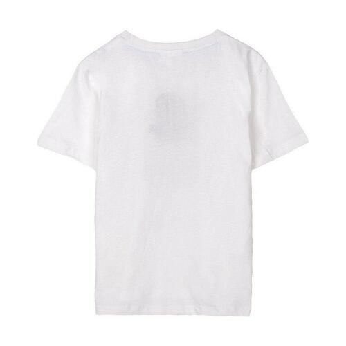 Kortærmet T-shirt Stitch Hvid 10 år