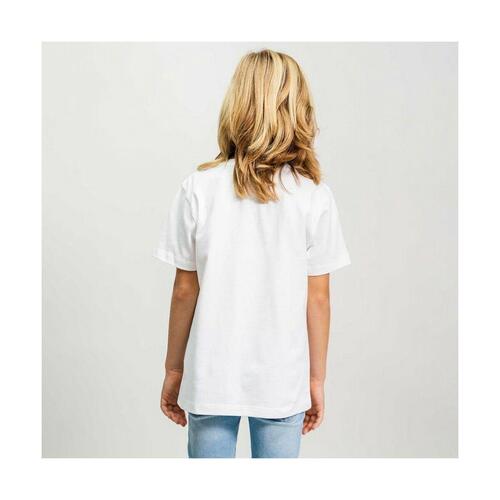 Kortærmet T-shirt Stitch Hvid 10 år