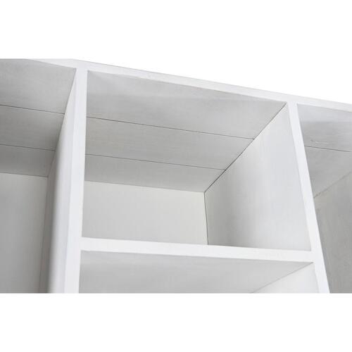 Hylder Hvid Metal Mangotræ 90 x 40 x 180 cm
