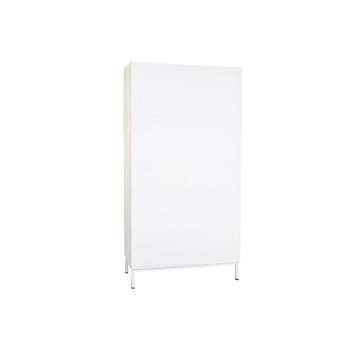 Hylder Hvid Metal Mangotræ 90 x 40 x 180 cm