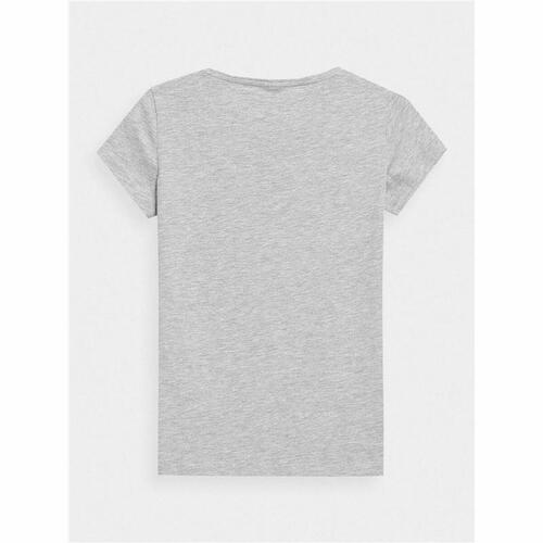 Kortærmet T-shirt til Kvinder 4F Grå XS