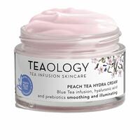 Fugtgivende creme Teaology Lysreflekterende Fersken-te 50 ml