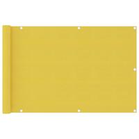 Altanafskærmning 90x400 cm HDPE gul