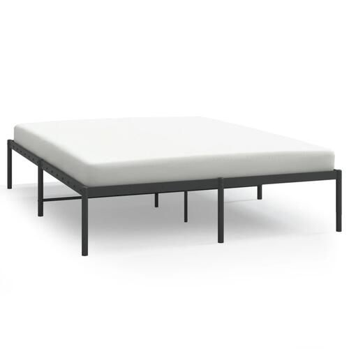 Sengeramme 150x200 cm metal sort