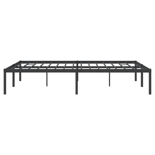 Sengeramme 150x200 cm metal sort