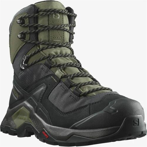 Vandrestøvler Salomon Quest Element Gore-Tex Sort Grøn 44