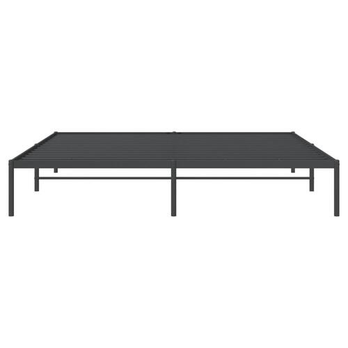 Sengeramme 183x213 cm metal sort
