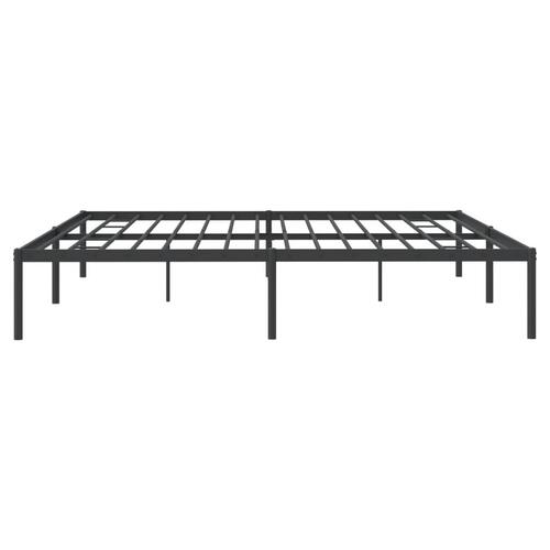 Sengeramme 193x203 cm metal sort