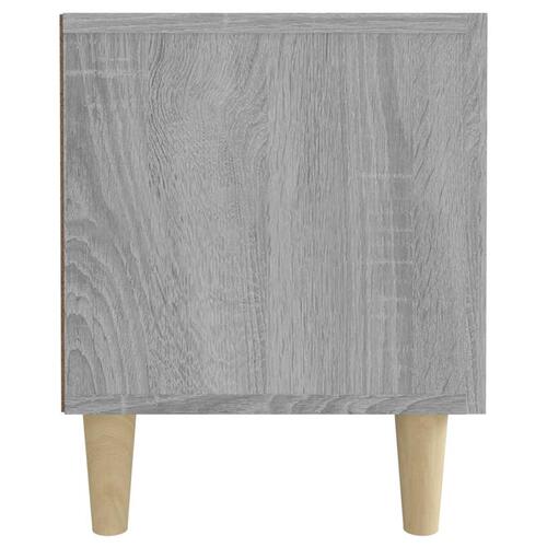 Tv-bord 180x31,5x40 cm konstrueret træ grå sonoma-eg