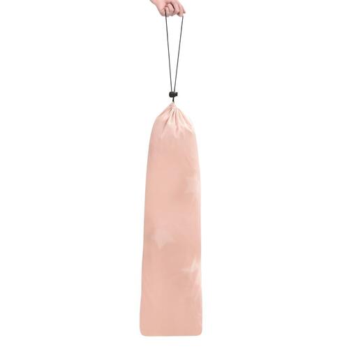 Tipi til børn 115x115x160 cm med bærepose polyester lyserød