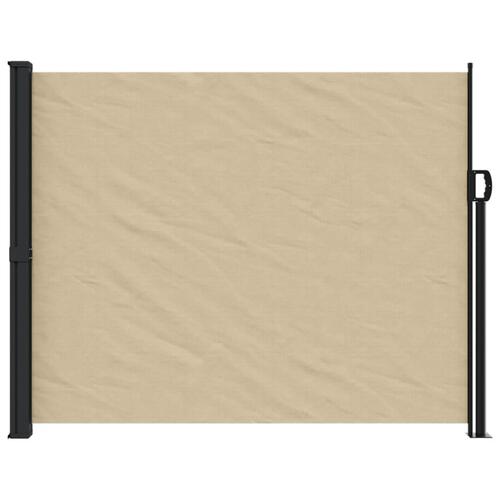 Sammenrullelig sidemarkise 160x300 cm beige