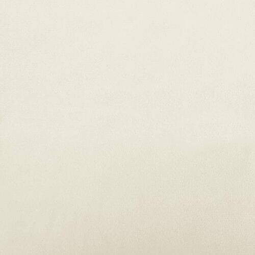 Hundeseng 80x45x30 cm velour cremefarvet