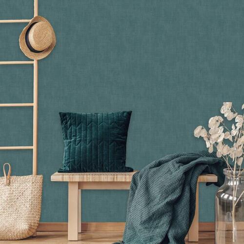 DUTCH WALLCOVERINGS tapet Plain grøn