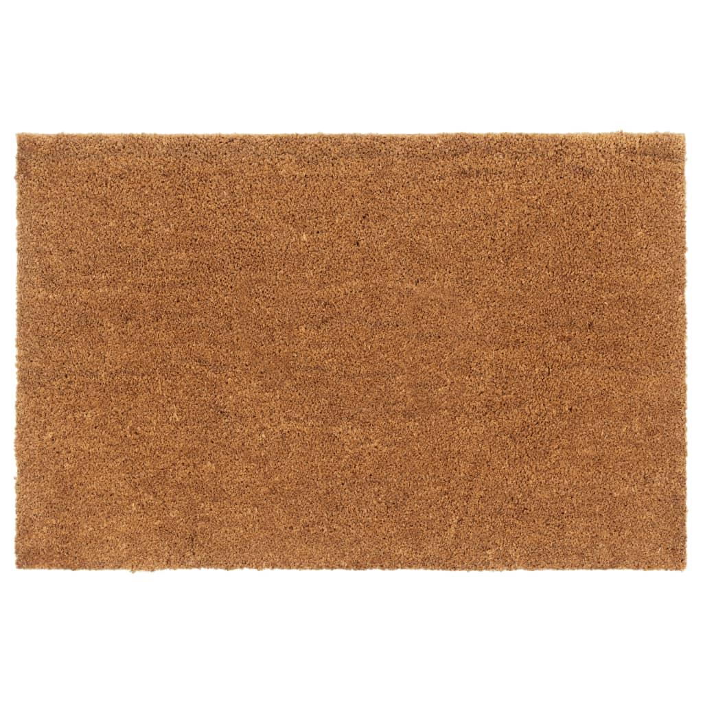 Dørmåtte 65x100 cm tuftet coir naturfarvet