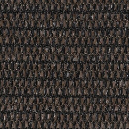 Altanafskærmning 90x500 cm HDPE brun