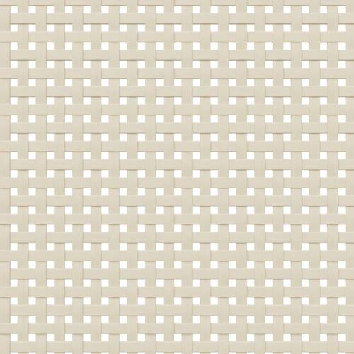 Skænk SENJA 90x40x112 cm rattan-look massivt fyrretræ hvid