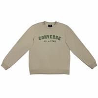 Sweaters uden Hætte til Mænd Converse Classic Fit All Star Single Screen Brun S
