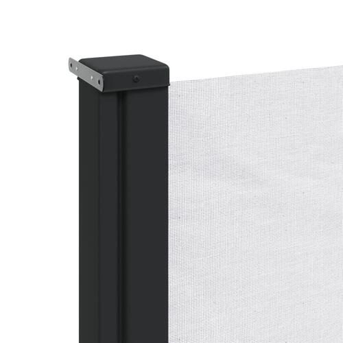 Sammenrullelig sidemarkise 220x300 cm hvid