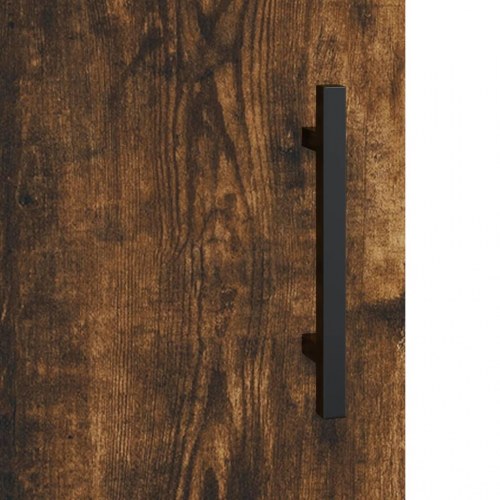 Højskab 34,5 × 34 × 180 cm i konstrueret træ - røget egetræ