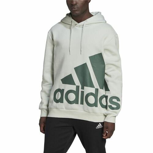 Hættetrøje til Mænd Adidas Essentials GL Hvid S