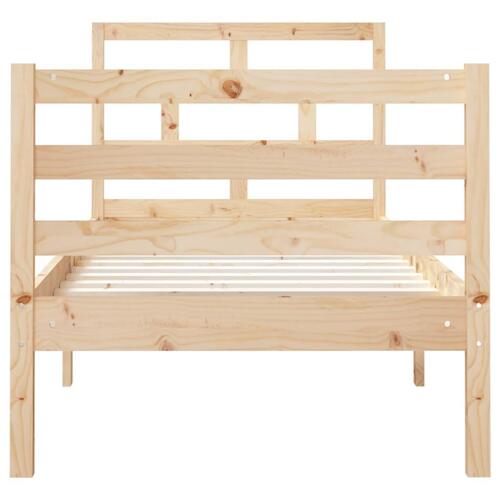 Sengeramme 75x190 cm Small Single massivt træ