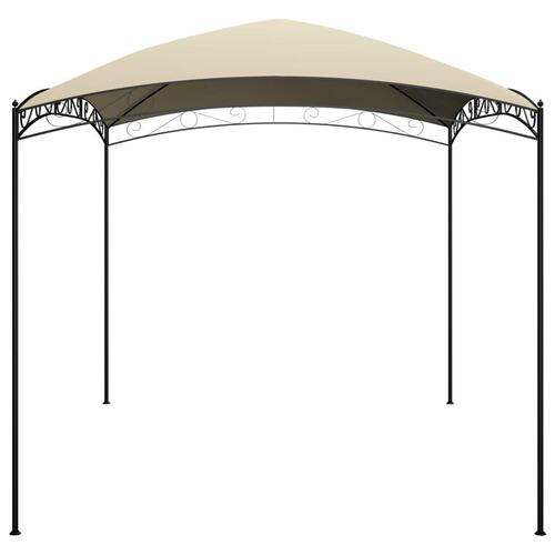 Pavillon 3x4x2,65 m 180 g/m² cremefarvet
