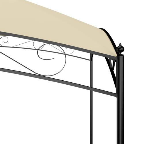 Pavillon 3x4x2,65 m 180 g/m² cremefarvet