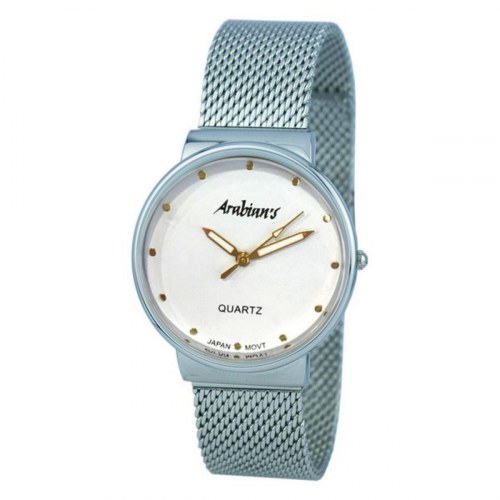 Arabians unisex armbåndsur DBP2262D, sølv (Ø 37 mm)