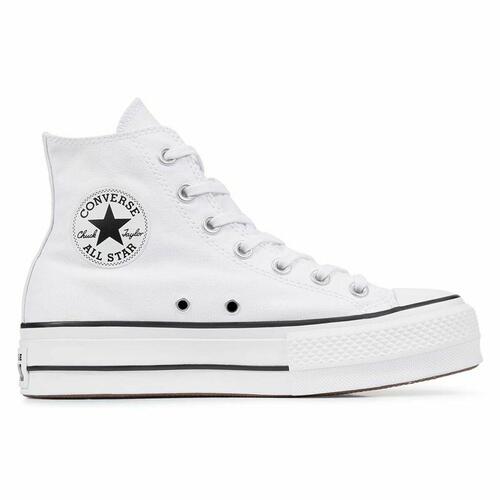 Kondisko til Kvinder Converse All Star Platform High Top Hvid 42